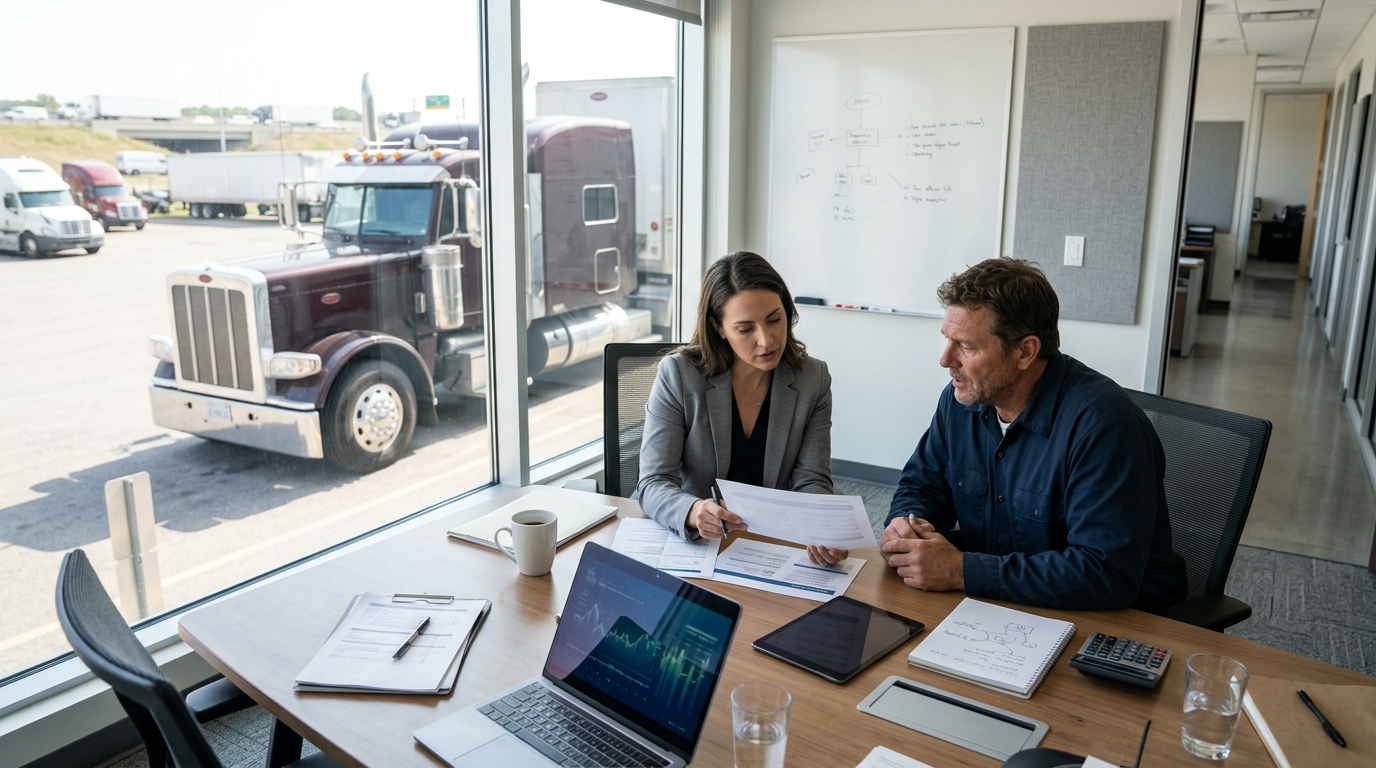 Illustration: Business Financing Guide for Owner-Operators (2026)