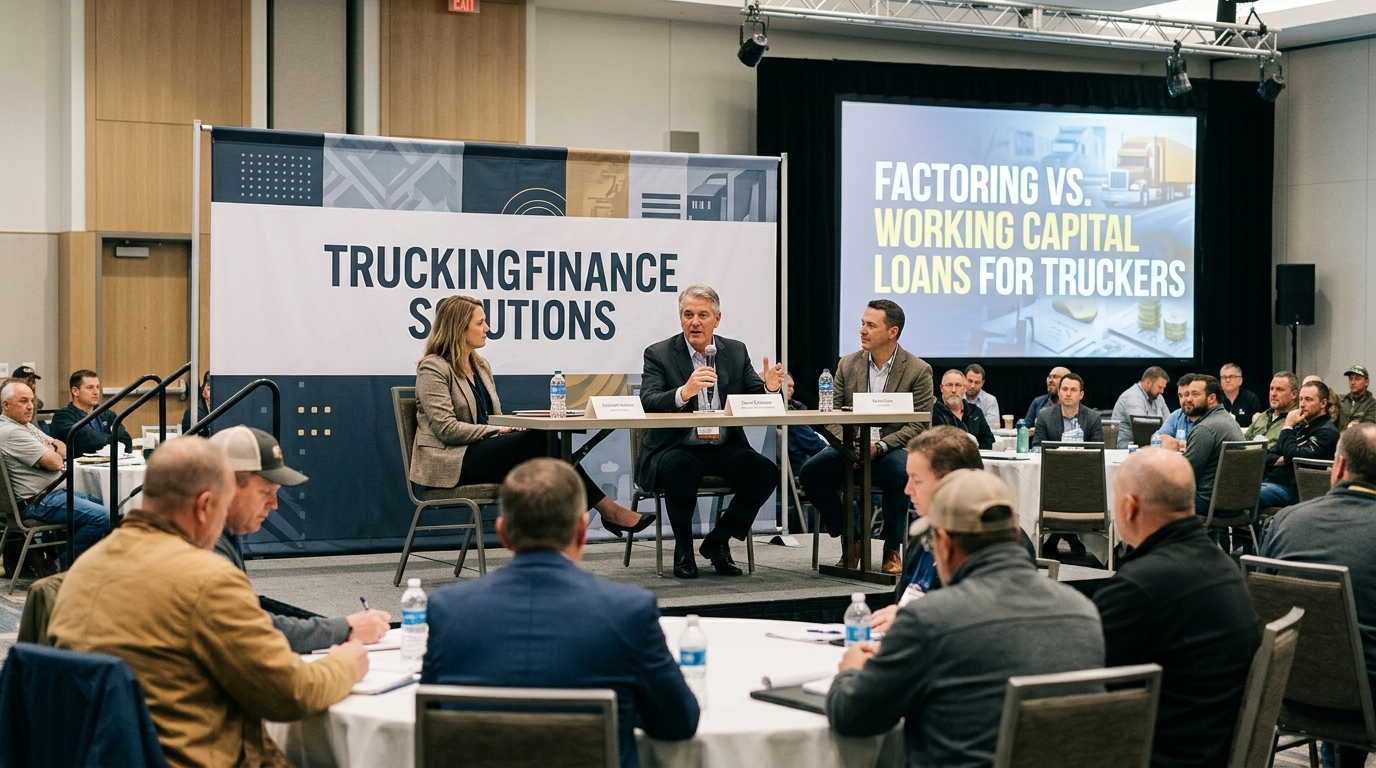 Illustration: Factoring vs. Working Capital Loans for Truckers