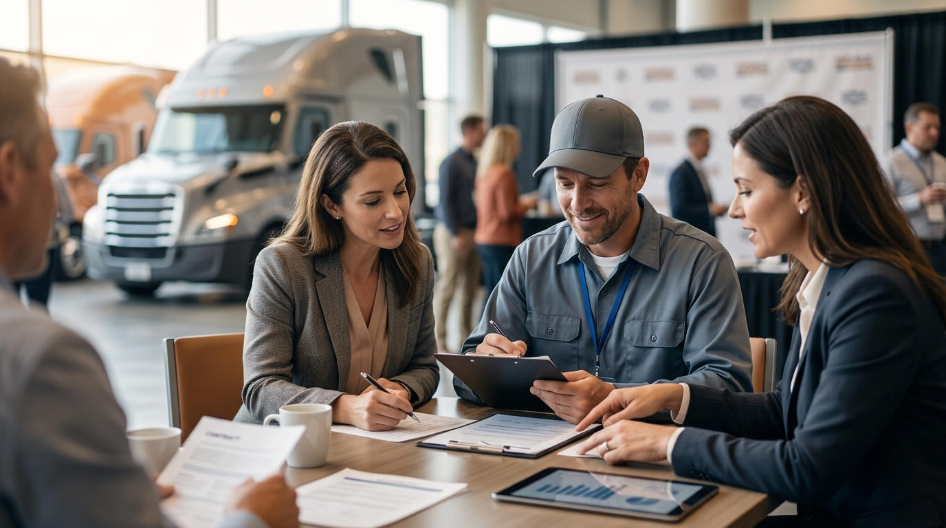 Illustration: Prime Credit Truck Financing 2026: How Owner-Operators Get Fast Approval for Semi-Truck and Equipment Loans