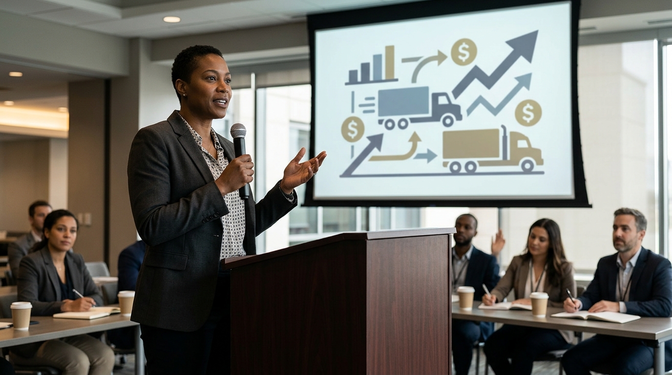 Illustration: How to Build Business Credit for Your Trucking Company
