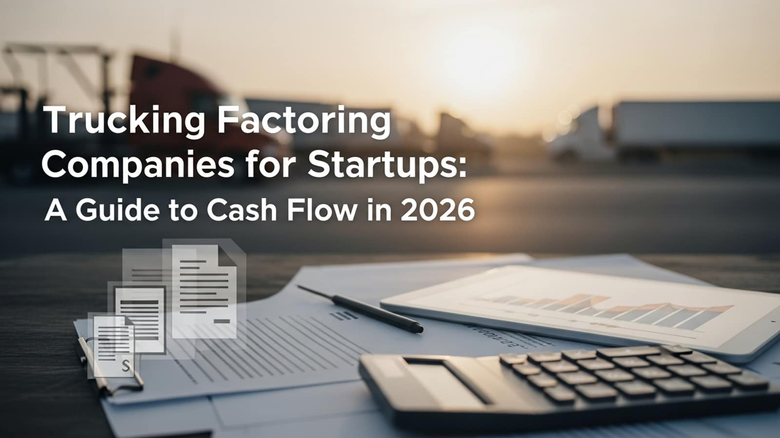 Illustration: Trucking Factoring Companies for Startups: A Guide to Cash Flow in 2026