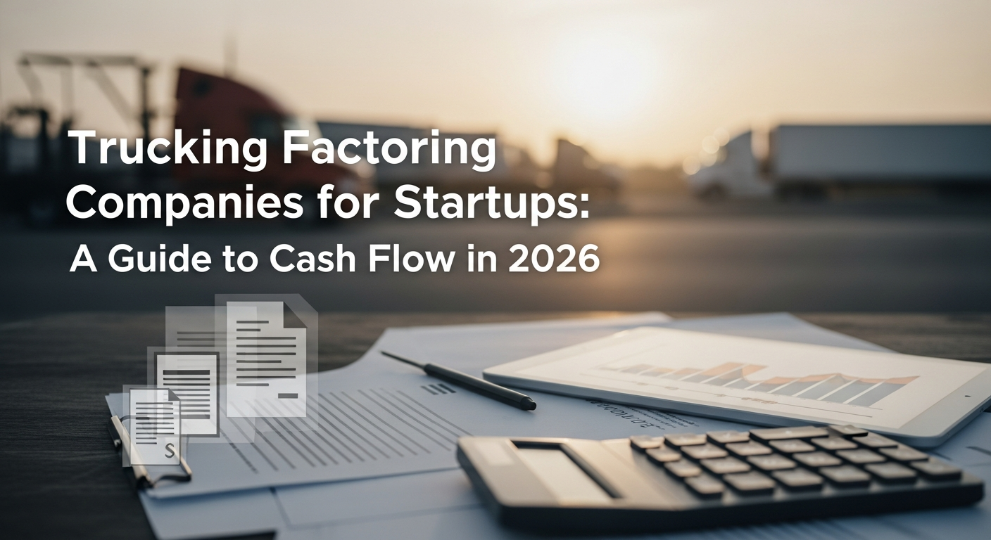 Illustration: Trucking Factoring Companies for Startups: A Guide to Cash Flow in 2026